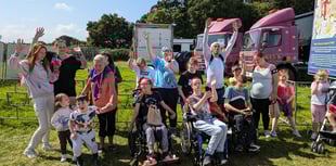 Disabled children enjoy a trip to the circus
